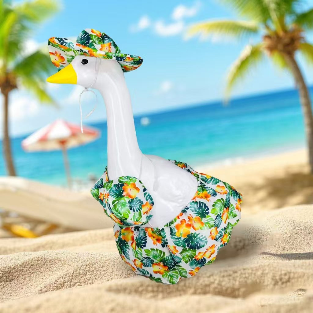Big White Goose Costume Holiday Set