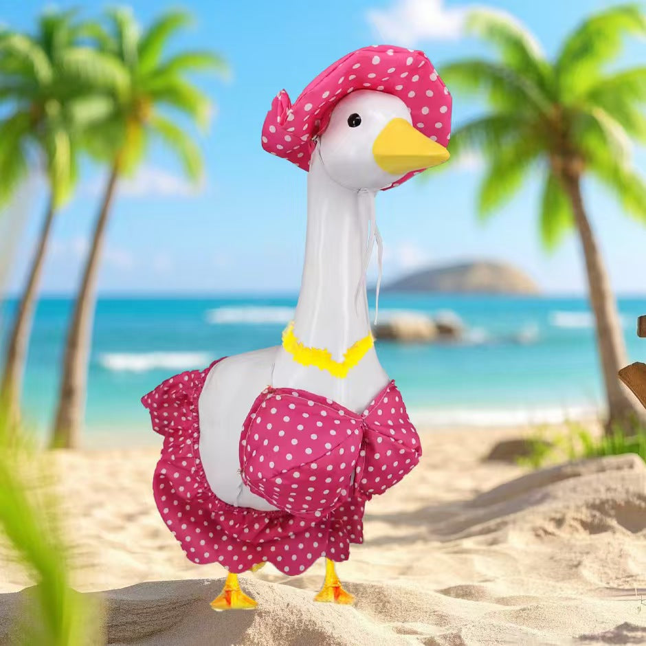 Big White Goose Costume Holiday Set