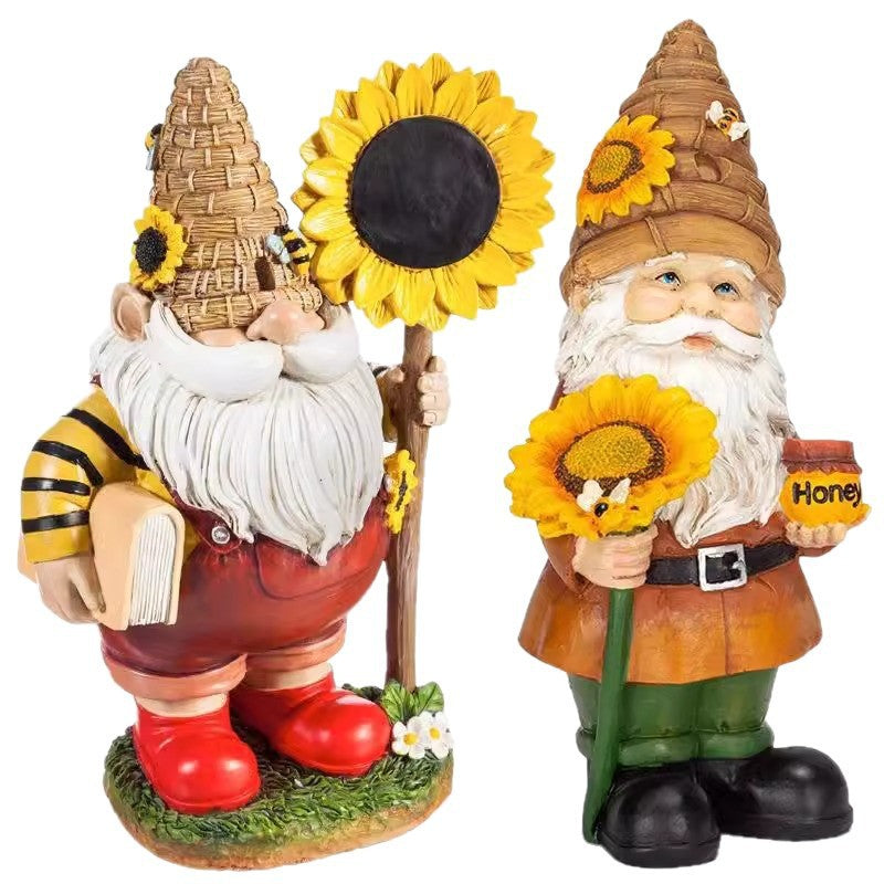 Honey Themed Resin Garden Ornament