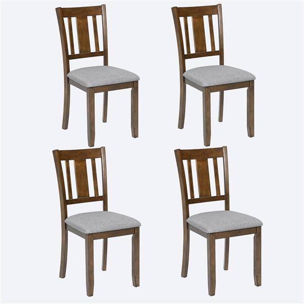 Kitchen chairs with upholstered seats