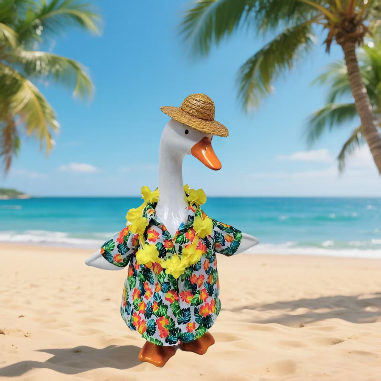 Big White Goose Costume Holiday Set