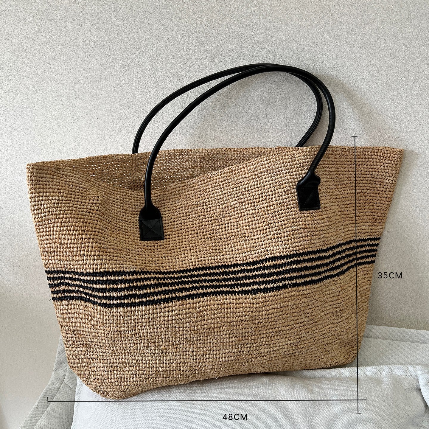 Raffia Hand-Woven Tote and Bucket Bag