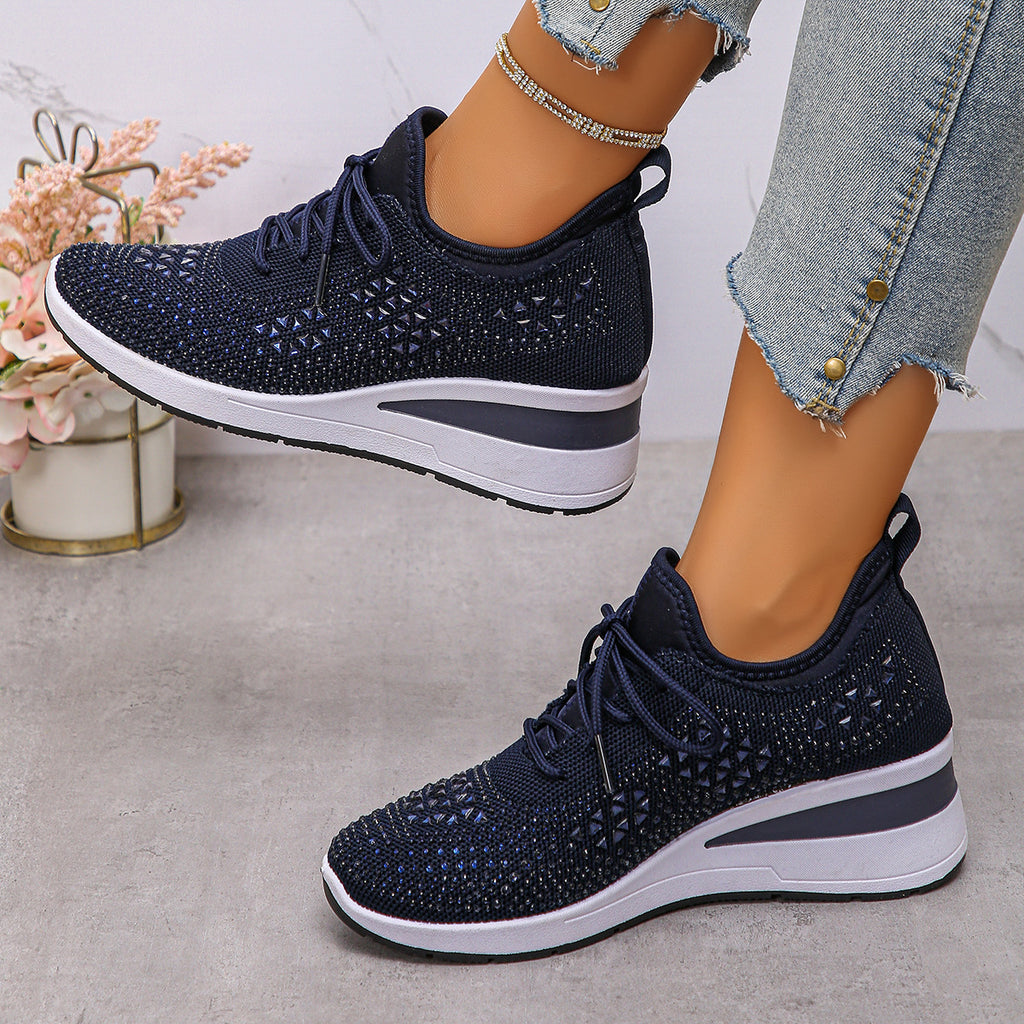 Women Low Wedge Casual Shoes